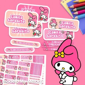 My Melody - Etiquetas Personalizadas