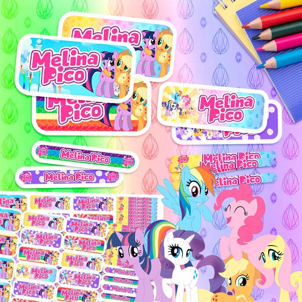 Etiquetas Escolares - My Little Pony CN