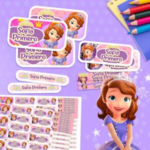 Princesa Sofía - Etiquetas Personalizadas