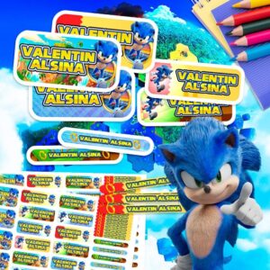 Sonic - Etiquetas Personalizadas